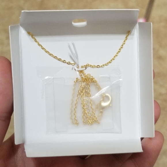 Sanrio Hello Kitty French Fries Gold Flash Plated Necklace - Picture 2 of 4